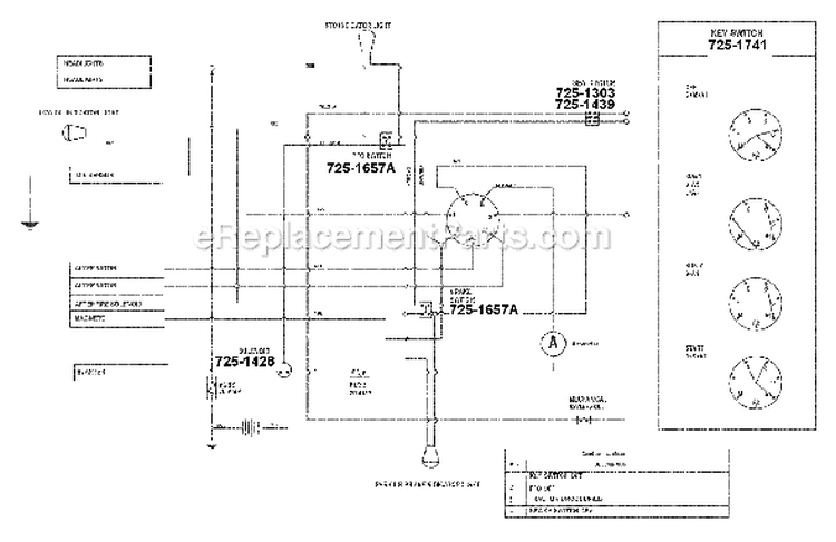 Page D Diagram and Parts List for 13BT604H401 2004 Yard Man Lawn Tractor